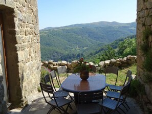 Outdoor dining - "Les Glycines" by Interhome (Gluiras)