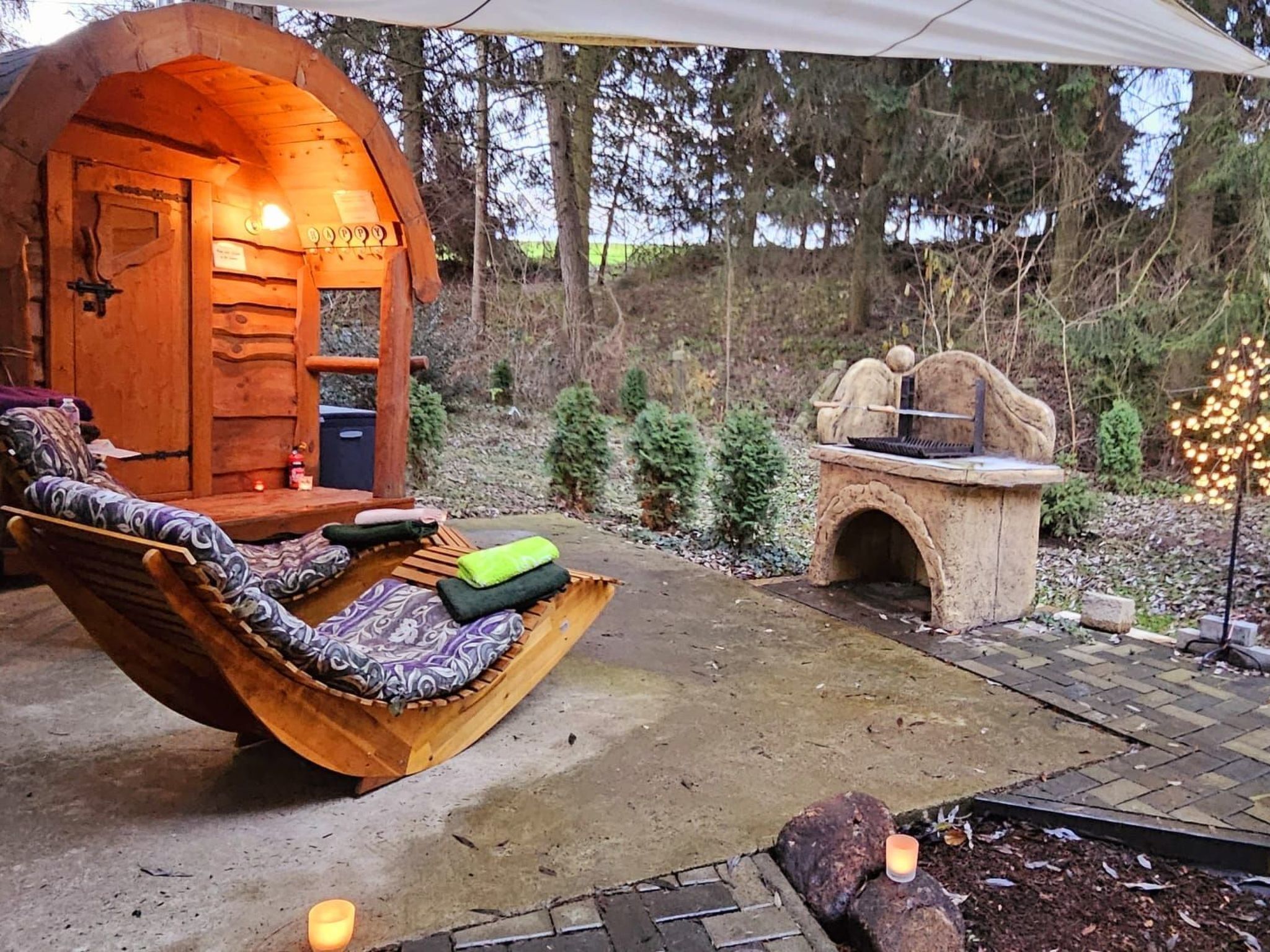 Enceinte de l’hébergement