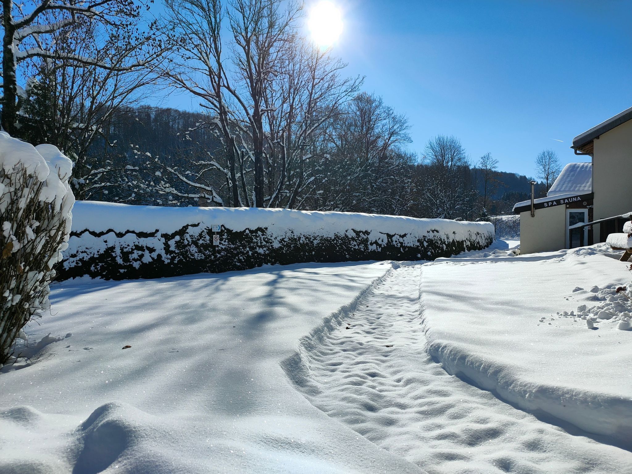 Enceinte de l’hébergement