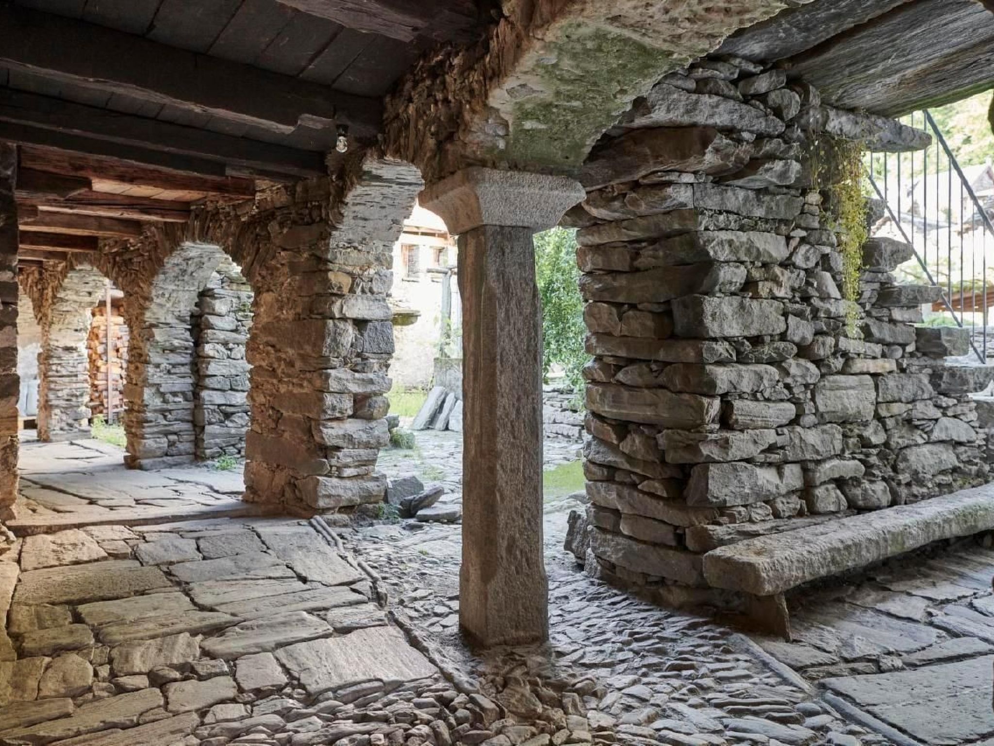 Enceinte de l’hébergement