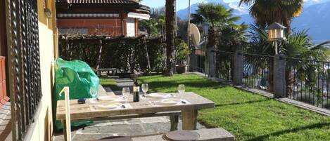 Opções para refeição ao ar livre