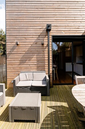 Terrace/patio - Villa Cocoon Contis-plage 1 chambre by Interhome (Lit-et-Mixe)