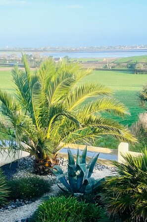 Property grounds - Villa Tante Alice  Meerblick Komfort Villa Alleinlage mit Aufzug Jacuzzi Dampfb by Interhome (Goulven)