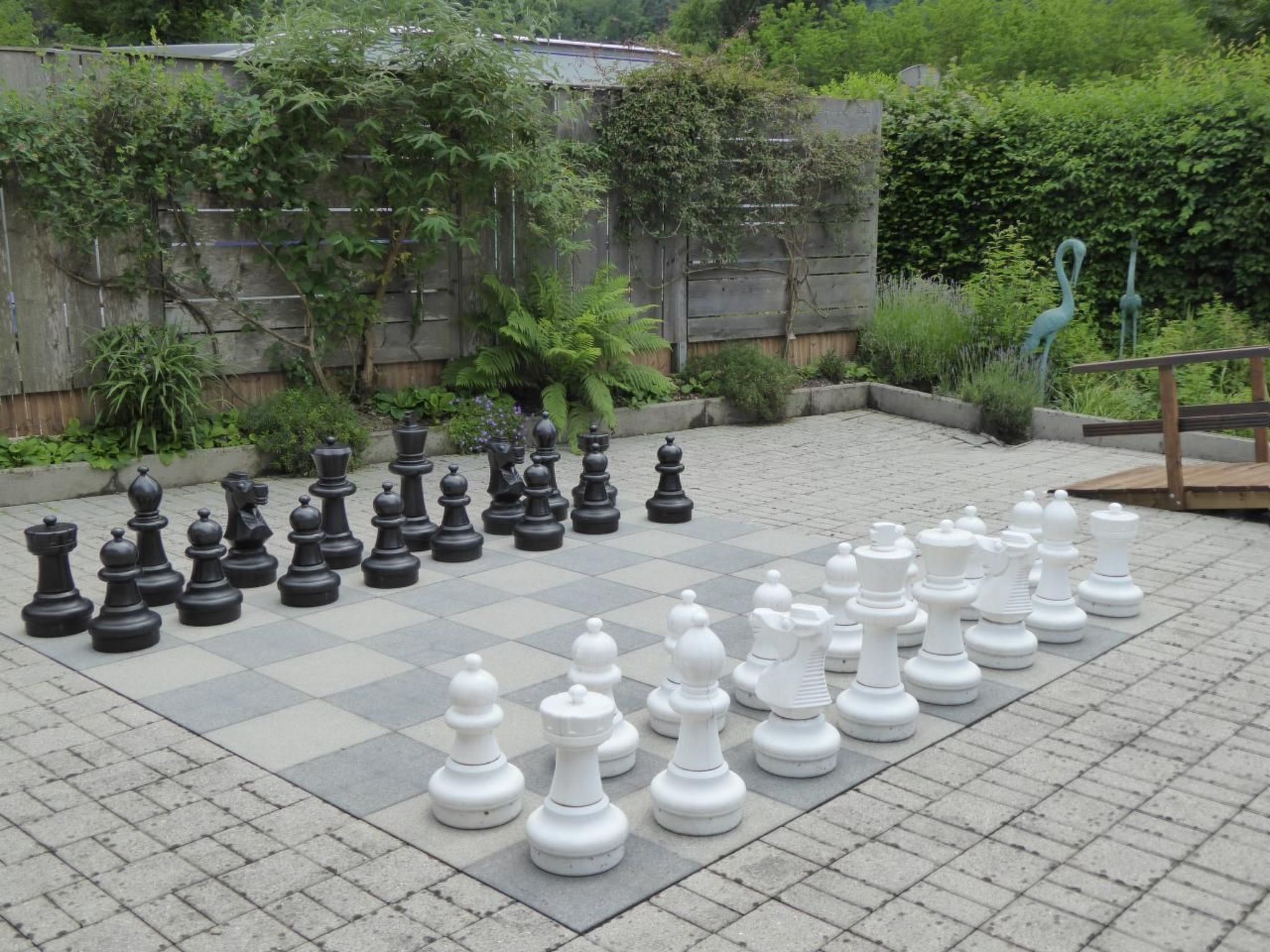 Enceinte de l’hébergement