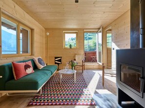 Living area - Apartment RhB by Interhome (Alvaneu)