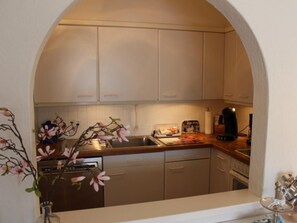 Kühlschrank, Ofen, Geschirrspüler, Kochgeschirr/Geschirr/Besteck