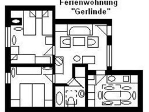 Floor plan - 3 Zimmer- Appartement Gerlinde by Interhome (Usingen)