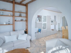 Fernseher, Kamin