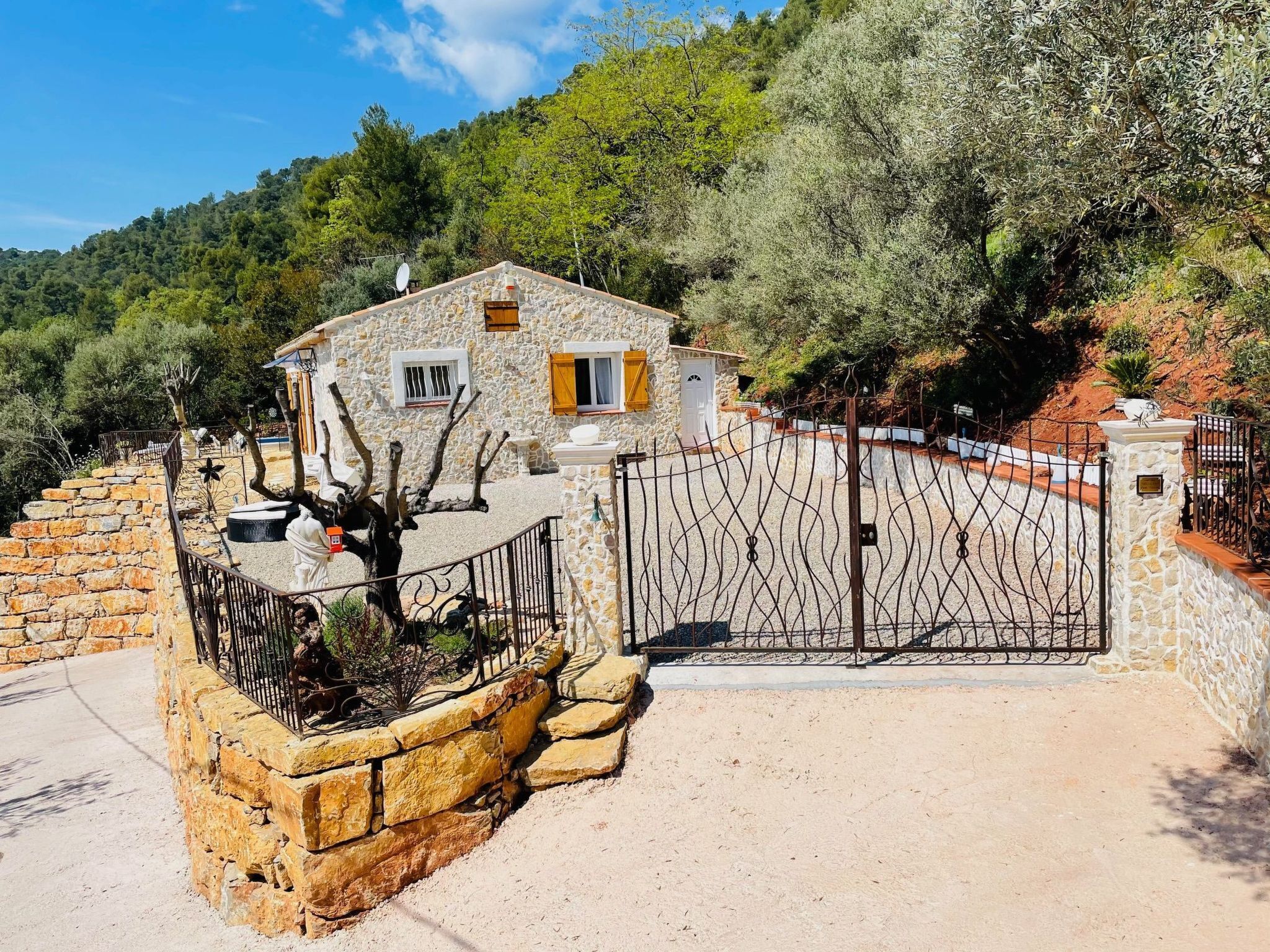 Overnattingsstedets uteområder