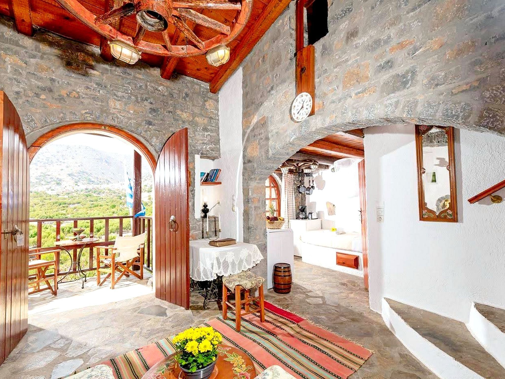 Authentisches Kretisches Steinhaus Clio Mit Aussicht By Interhome - Elounda
