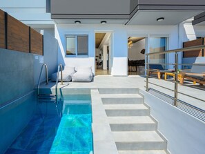 Pool - Armonikon Pool Villa 1 by Interhome (Faliraki)