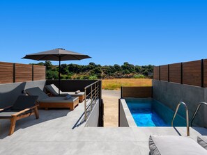 Pool - Armonikon Pool Villa 1 by Interhome (Faliraki)