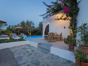 Terrace/patio - Villa Natura by Interhome (Kolympia)