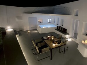 Terrace/patio - Ferienvilla "Anemolia" mit Whirlpool by Interhome (Akrotiri)