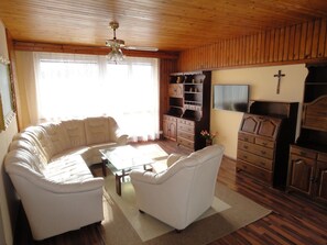 Living area - Ferienvilla mit eigenem Pool by Interhome (Křemže)