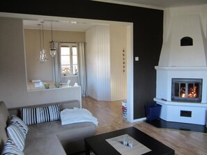 Kamin, DVD-Player