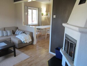 Kamin, DVD-Player