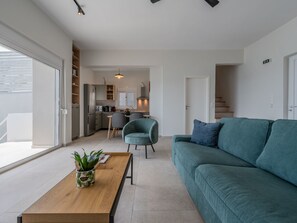 Living area - "Villa Chryssa" direkt am Strand by Interhome (Agios Pavlos)