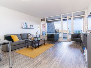 Living area - Seaside mit Direkter Strandblick & 2 Balkone by Interhome (Harrislee)