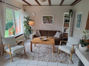 Fernseher, Kamin