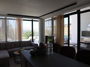 Living area - Trapezia Luxury Living - Turmalin by Interhome (Kolympia)