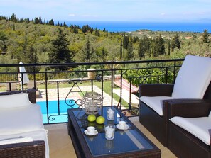 Property grounds - Luxusvillen Thanasis in der Nähe von Kathisma by Interhome (Aj. Nikitas)