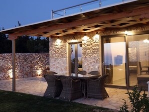 Outdoor dining - Villa Hrw mit privatem Pool by Interhome (Aj. Nikitas)