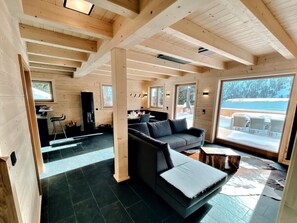 Fireplace, DVD player - Heidi Chalets Falkertsee – Luxus für Familien & Wellnessurlauber by Interhome (Falkert)