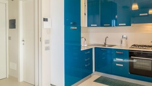 Fridge, oven, cookware/dishes/utensils - Wohnung in Taormina mit Terrasse by Interhome (Taormina)