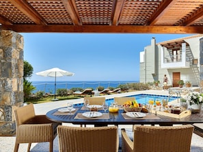 Outdoor dining - Haus in Geropotamos mit schönem Garten by Interhome (Roumeli)