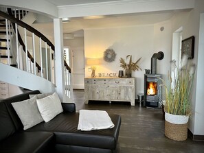 Fireplace - Traumferienhaus Sliminde by Seeblick Ferien ORO by Interhome (Hasselberg)