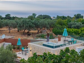Outdoor dining - Kritiki Spilia - Home and SPA by Interhome (Adele)