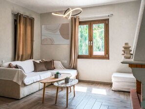 Fernseher, Kamin