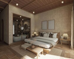 奢华套房, 山景 | 遮光窗帘、隔音、熨斗/熨板、免费 WiFi