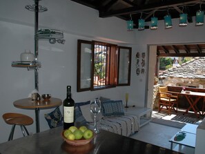 Living area - "Julia" mit Blick auf das Wasser by Interhome (Skopelos)