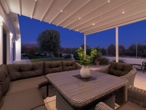 Terrace/patio - "Villa Galini" by Interhome (Archangelos)