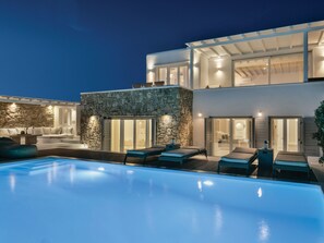 Pool - Villa Serene zu Fuß zu 4 Stränden by Interhome (Mykonos (Stadt))