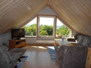 Televisión y reproductor de DVD 