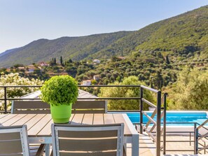 Outdoor dining - "Blue Villa" by Interhome (Agios Konstantinos)