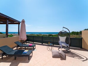 Terrace/patio - Mare Blu 1 am Strand by Interhome (Gennadi)