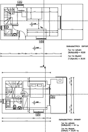 Floor plan - in Thasos mit Garten und Terrasse by Interhome (Limenaria)