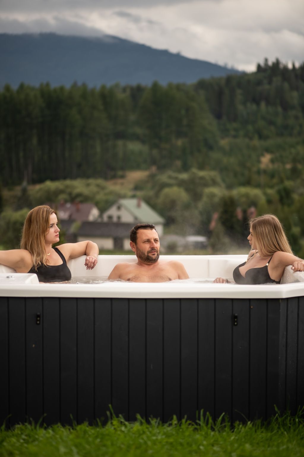 Bain à remous extérieur