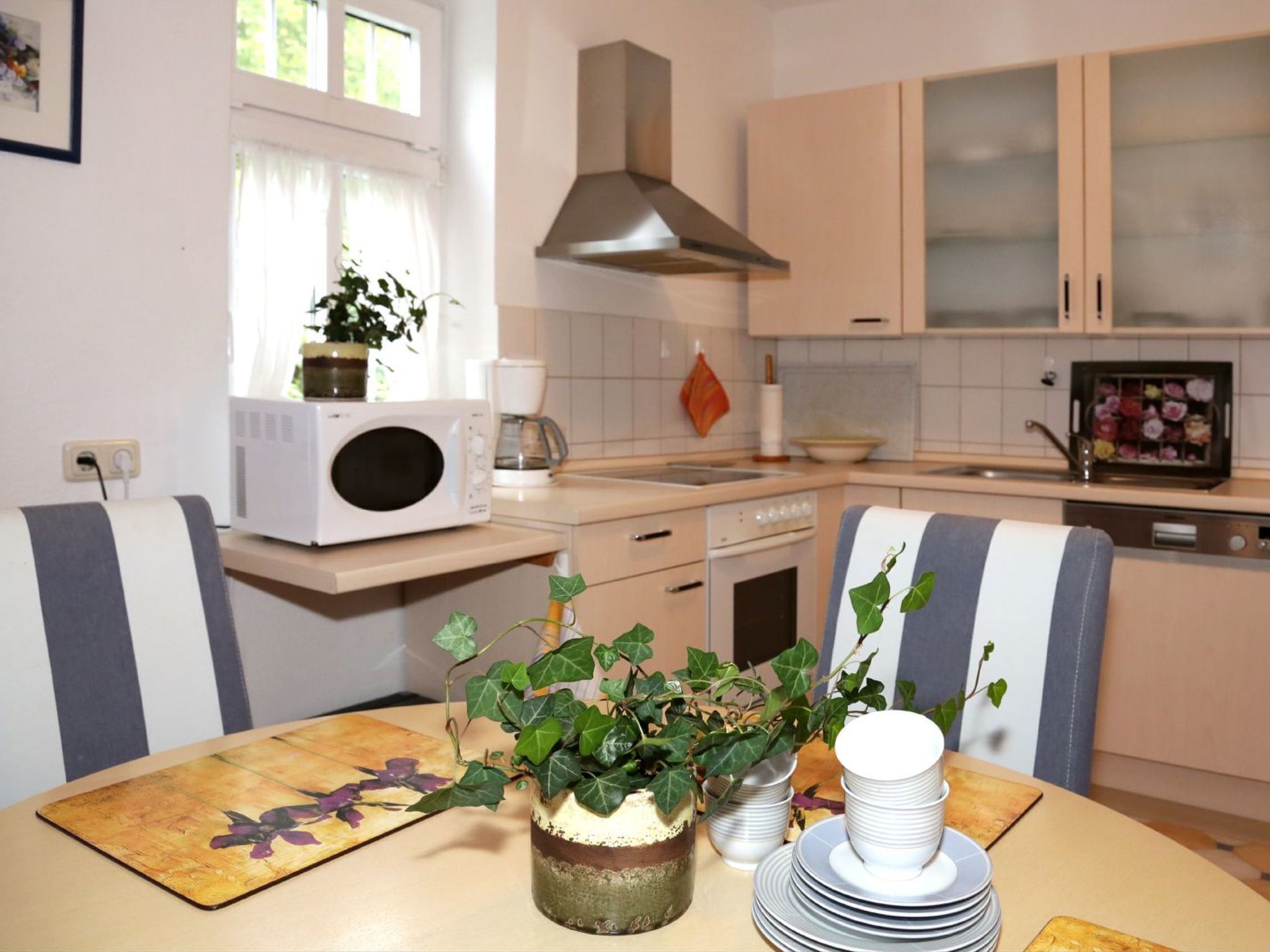 Kühlschrank, Mikrowelle, Ofen, Geschirrspüler