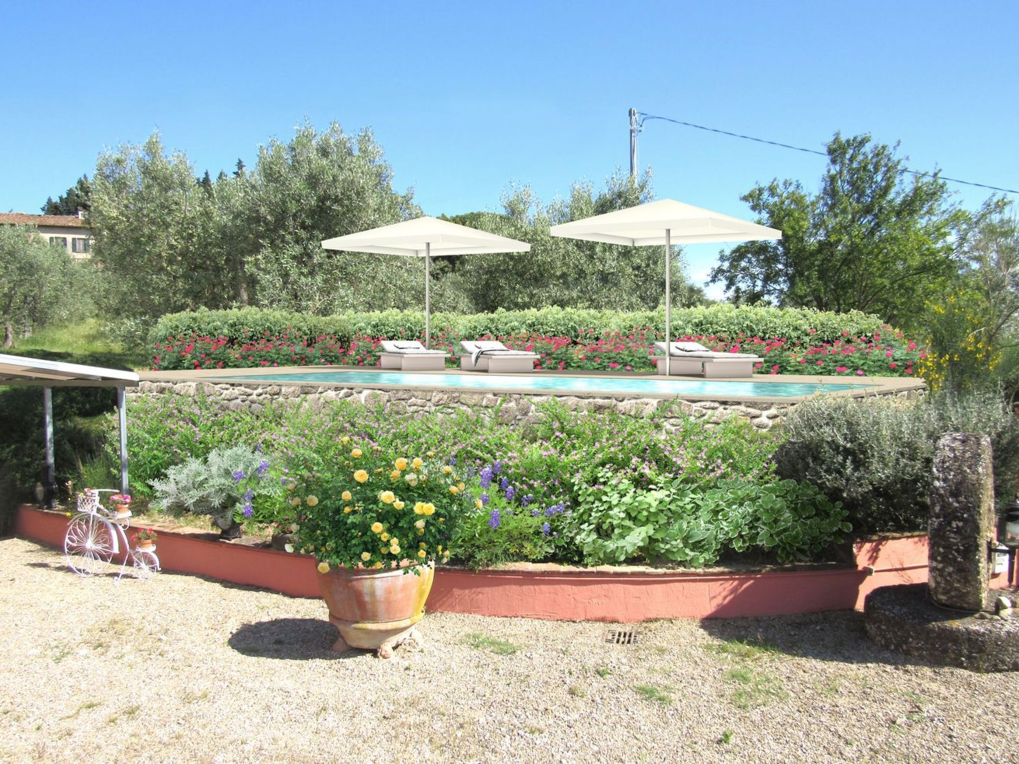 Enceinte de l’hébergement