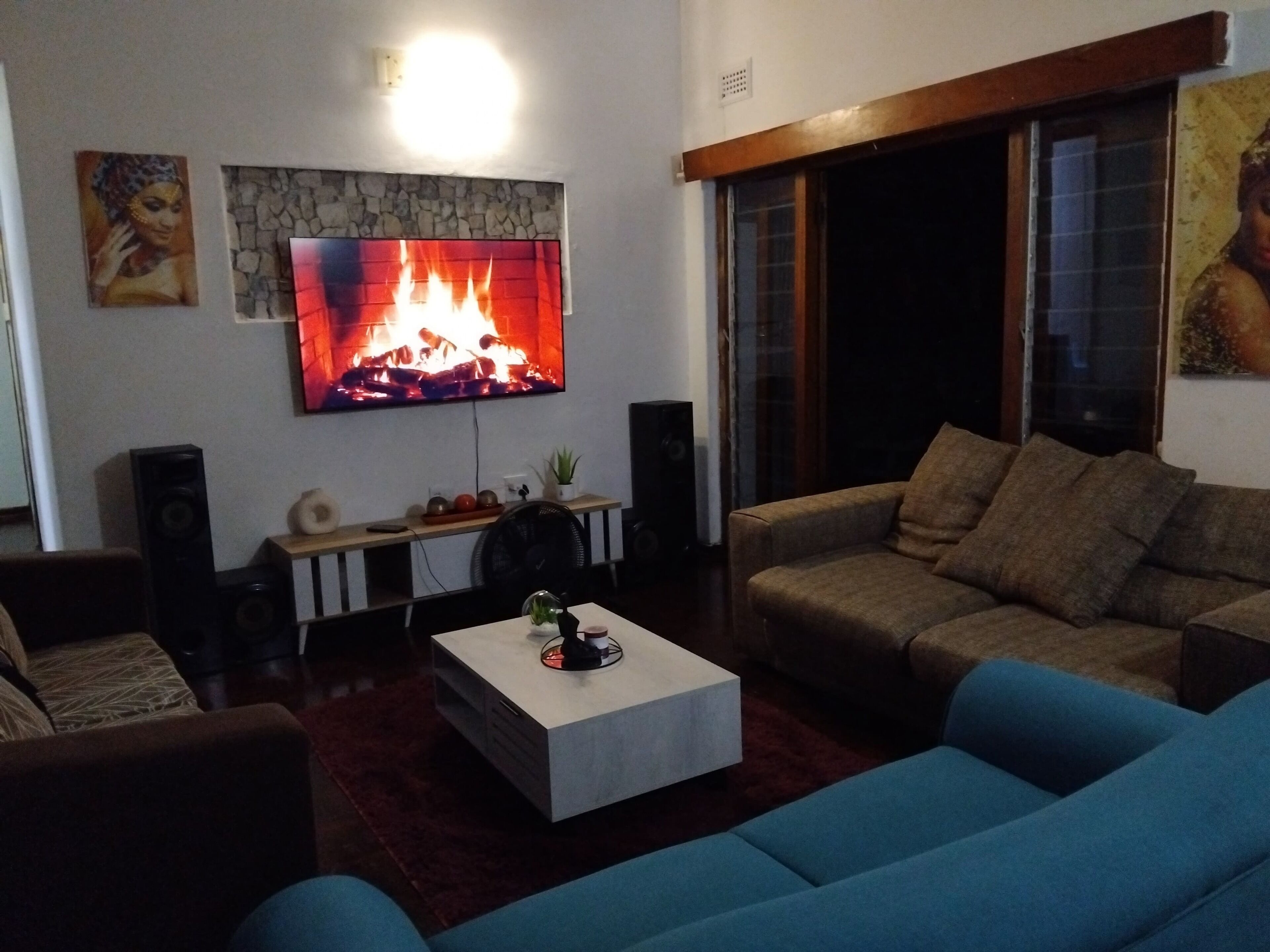 Área de sala de estar