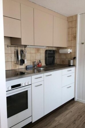 Fridge, microwave, oven, cookware/dishes/utensils - Hirschli by Interhome (Heiden)