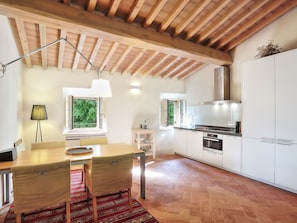 Fridge, oven, dishwasher, cookware/dishes/utensils - La Terrazza by Interhome (Castelfalfi)
