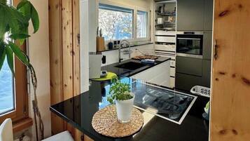 Kühlschrank, Ofen, Geschirrspüler, Kochgeschirr/Geschirr/Besteck