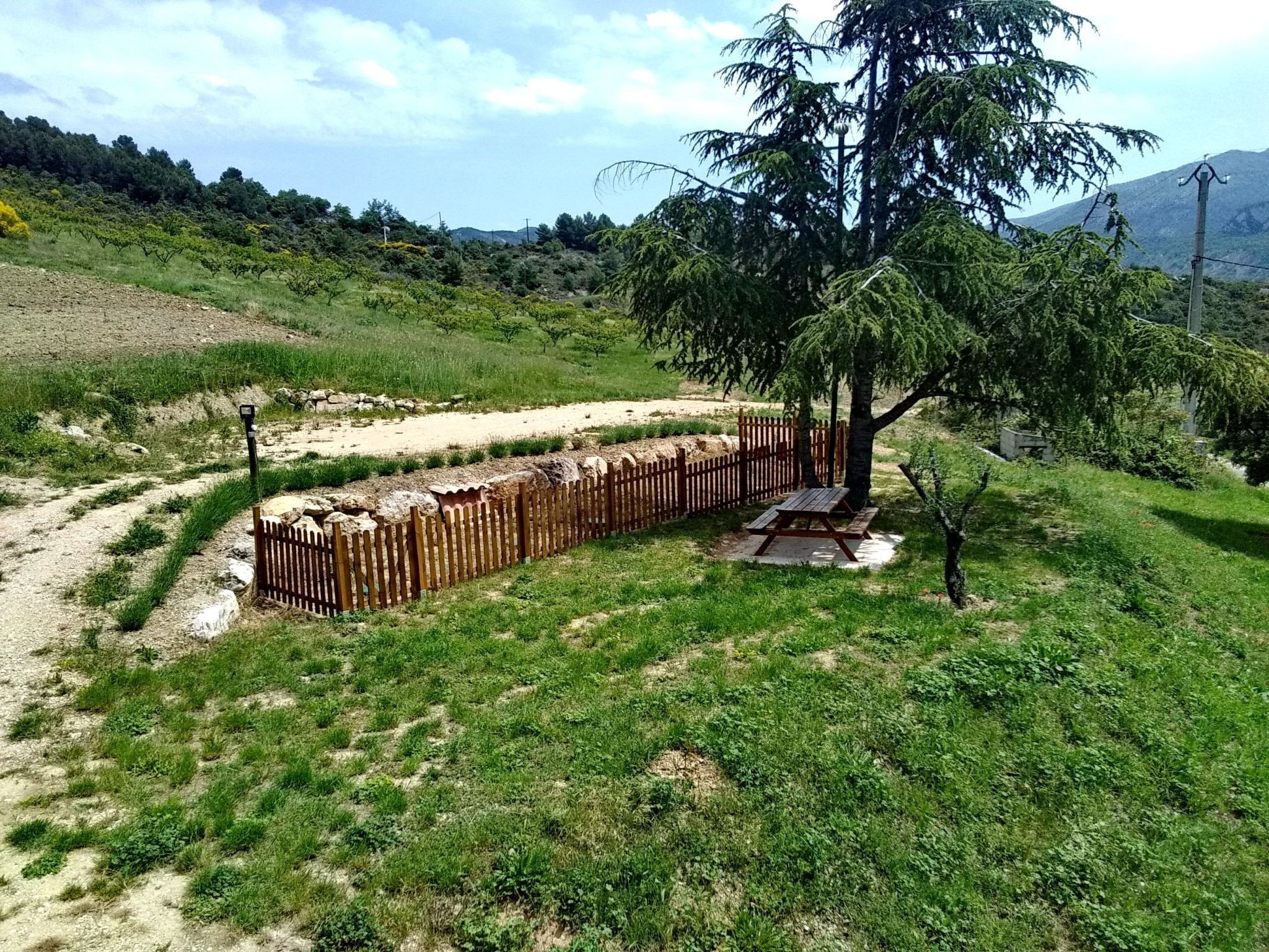 Enceinte de l’hébergement