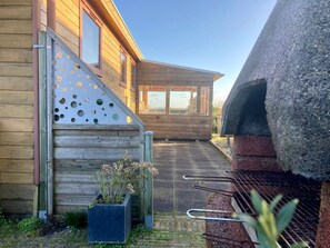 Terrace/patio - Haus Sonnenschein mit Blick auf das Lauwersmeer by Interhome (Anjum)